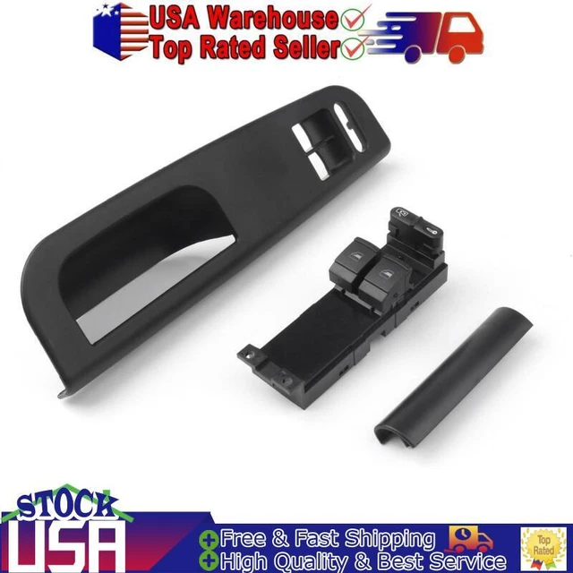 Driver Side Window Switch & Panel Trim Bezel Kits For VW Golf MK4 98-06 2 Door B