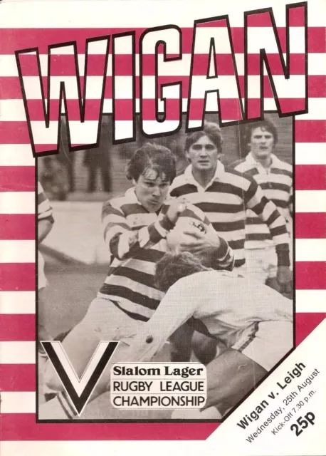 Wigan v Leigh - 1982/83 Division 1