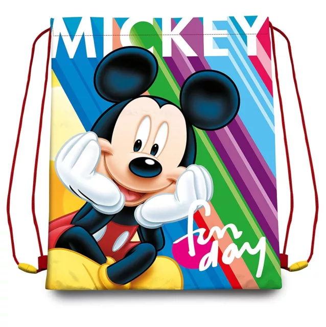 Mickey Mouse Mickey Stars Disney Sac à Dos En 3D Set École Maternelle 6pezzi 2