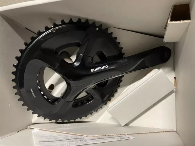 Shimano FC-RS520 Crankset 172.5mm 12-Speed 50/34t chainring asymmetric 110