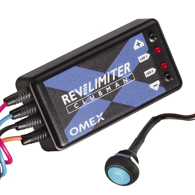 OMEX Clubman limitatore di giri motore con controllo di lancio, doppia bobina