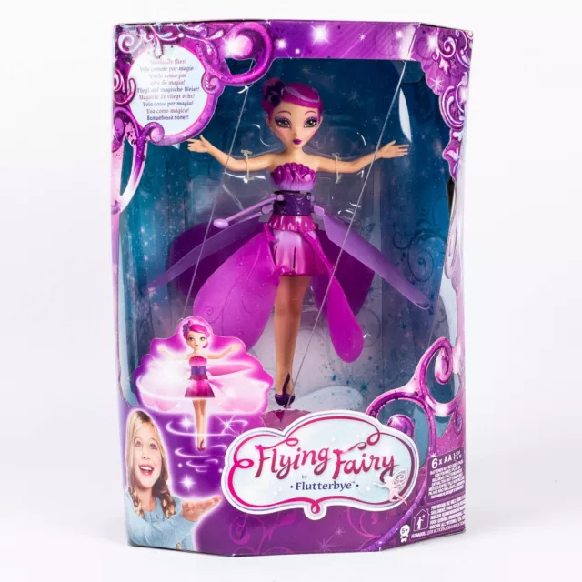 BNIB 2014 Spin Master Flutterbye Flying Fairy doll