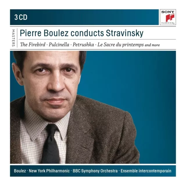 Pierre Boulez Conducts Stravinsky - Boulez,Pierre  3 Cd Neu Strawinsky,Igor