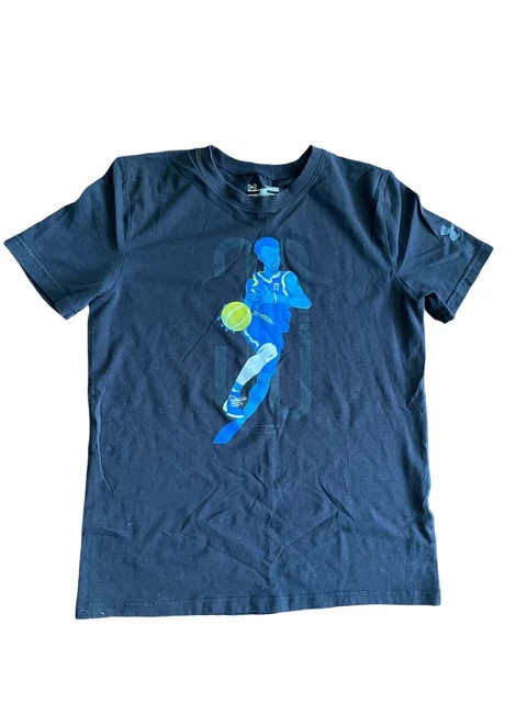 Under Armour HeatGear Loose Fit Youth T-Shirt Stephen Curry 30 Graphic Large