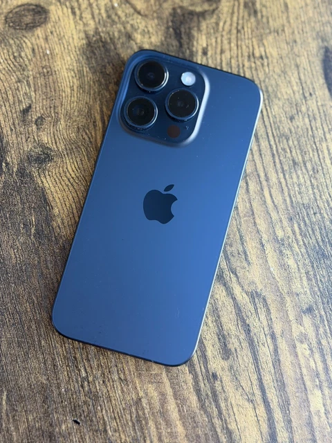 iPhone15 pro 258GB ブルー Refurbished iPhone 15 Pro 256GB - Blue Titanium (Unlocked) - Apple