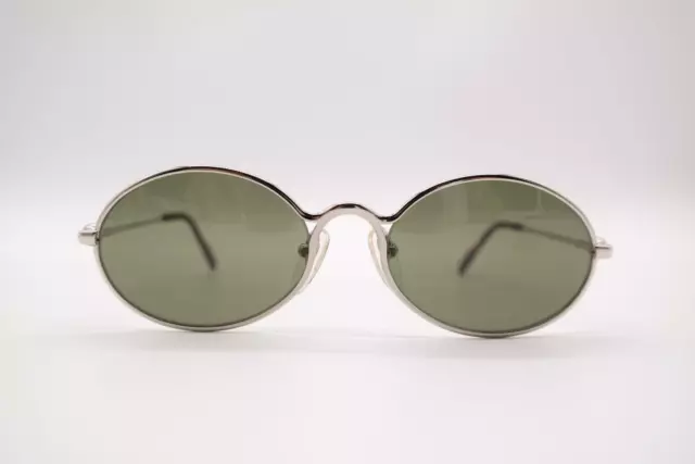 Vintage Aston Martin AM 13 Silber oval Sonnenbrille sunglasses Brille NOS