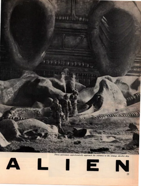 (F&F23) Film Picture Preview "Alien" John Hurt & Harry Dean Stanton