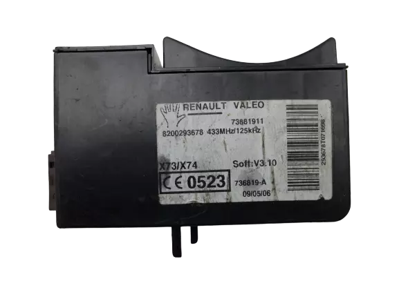 Lecteur De Cartes De Démarrage Renault Vel Satis 8200293678 73681911 Valeo