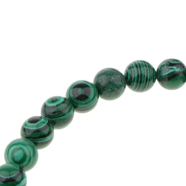 3X Bracelet Extensible De Perles Rondes En Vrac De Pierres Précieuses 3