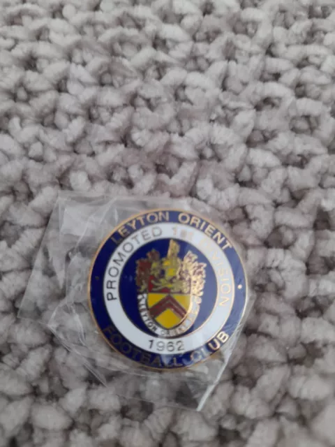 Leyton Orient Badge Brand New Rare