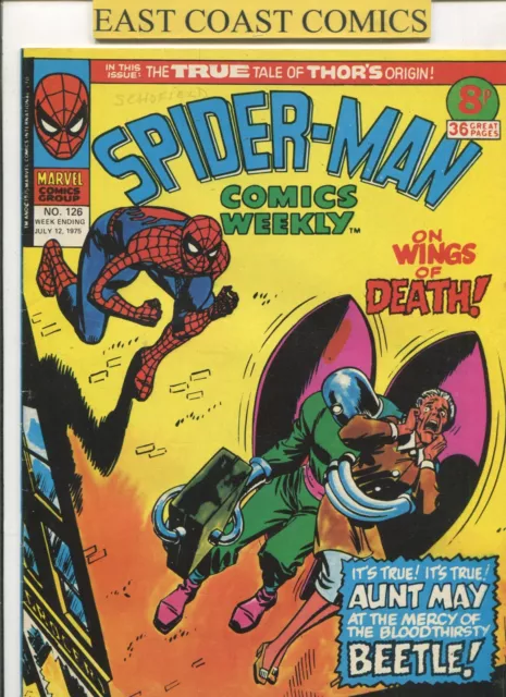 Spider-Man Comics Weekly #126 (Vfn) - Marvel Uk