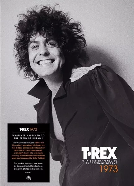 T.rex - 1973: Whatever Happened To The Teenage Dream?  4 Cd Neuf