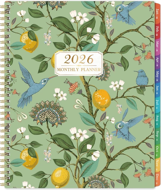 2026 MONTHLY PLANNER - 2026 Planner, JAN 2026 - DEC 2026, 2026 Monthly ...