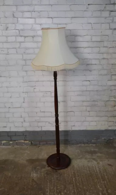 Standard Lamp, Mahogany