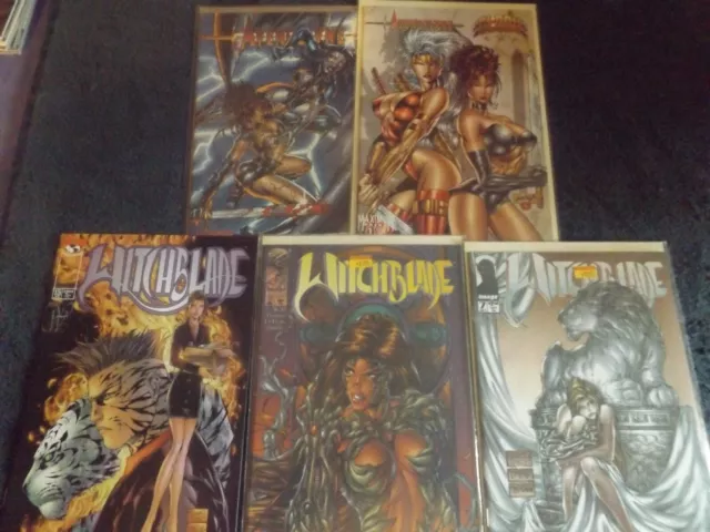 Set 5 Top Cow Image  Witchblade Comics   Avengelyne