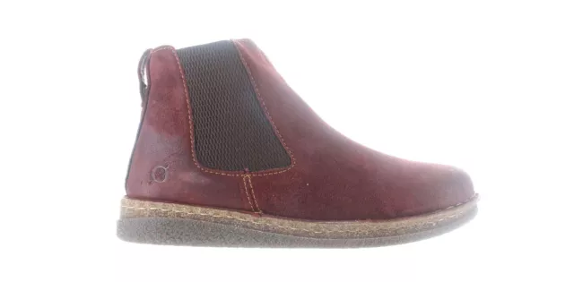 Born Womens Faline Burgundy Chelsea Boots Size 9 (7611209)