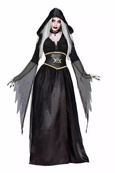 Dreamgirl Pagan Witch Wiccan Moon Goddess Adult Womens Halloween Costume 11582