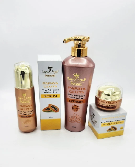 Gamme De Soins GLUTA BANANA - Ultra Blanchissant & Anti-imperfections - Neuf - Fabriqué En France