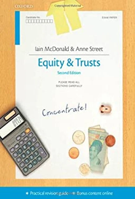 Equity and Trusts Concentrate Paperback Iain, Street, Anne McDona