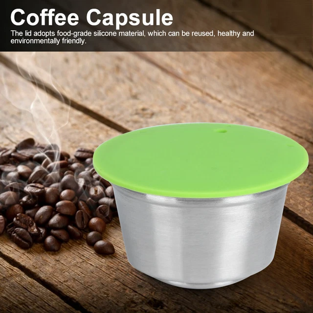 Refillable Coffee Capsule Cup For Dolce Gusto Nescafe Reusable Filter Pod Net
