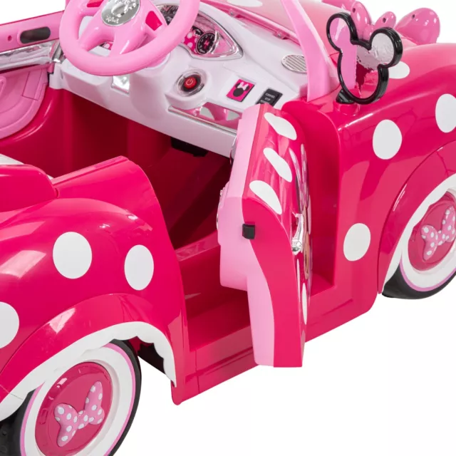 Disney Minnie Mouse Mädchen elektrisch fahren im Auto - batteriebetriebenes Motorauto 3+ 2