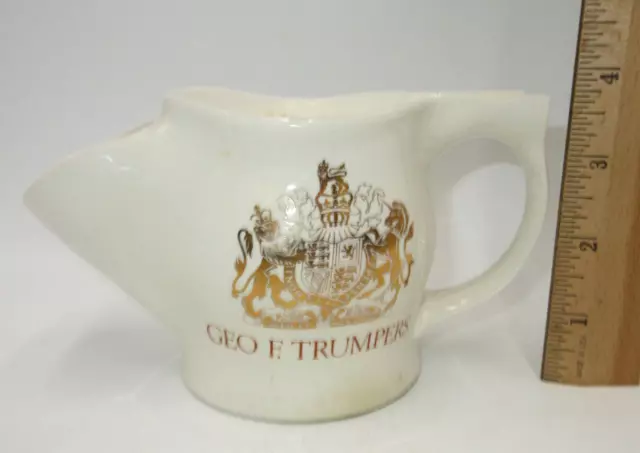 Geo F Trumpers Arthur Wood England Vintage Ceramic Shaving Mug
