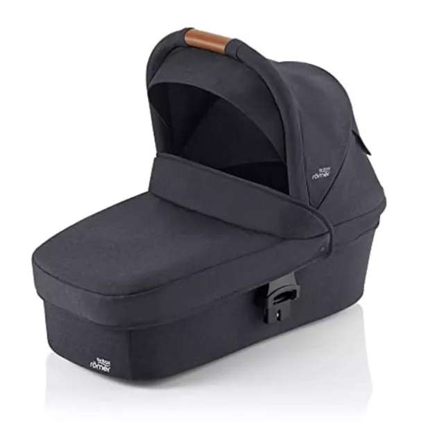Britax Römer Babywanne Strider M 0-9 Monate Kinderwagenaufsatz schwarz B-WARE