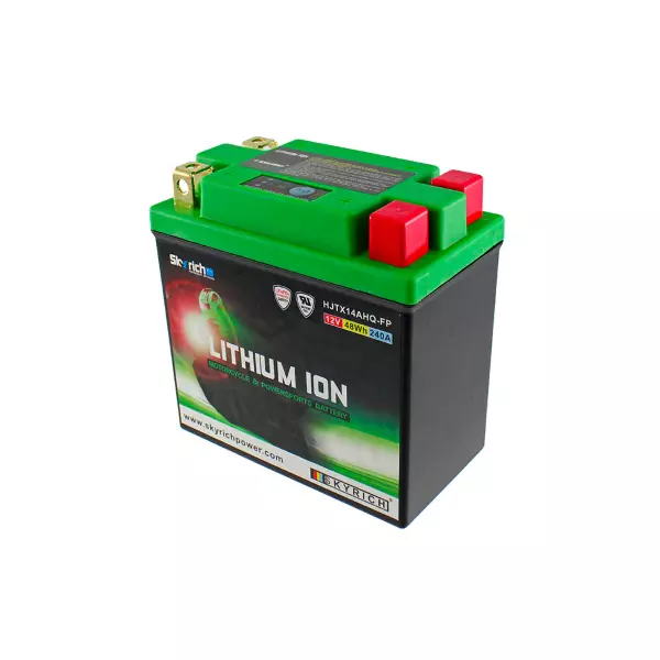 Batteria Litio Skyrich Hjtx14Ahq-Fp Moto Guzzi Nevada 750 V7 V9 850 Norge 1200