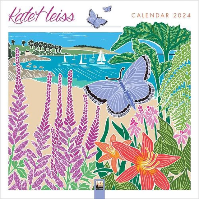 KATE HEISS WALL Calendar 2024 (Art Calendar) by Flame Tree Studio