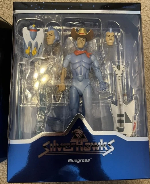 Super7 Ultimates Silverhawks Bluegrass Complete