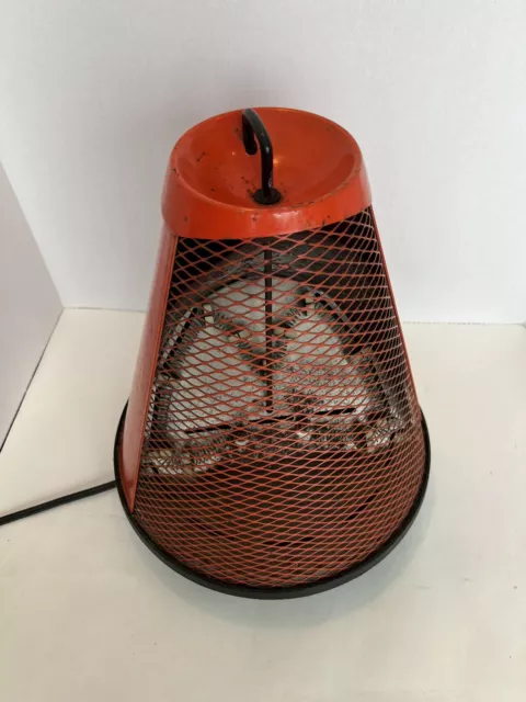 Mid century Atomic heater Electrohome HR 11 M 1200 watt radiant made in Canada