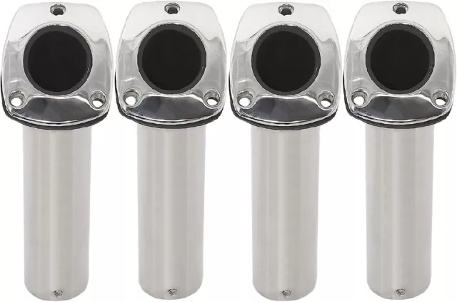 NovelBee 4pcs Fishing Rod Holders for Boat Heavy Duty 316 Stainless Steel Holder