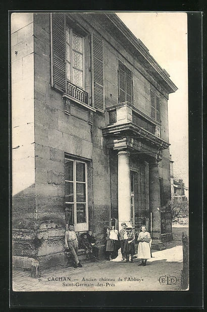 CPA Cachan, Ancien chateau de l´Abbaye-Saint Germain-des Près