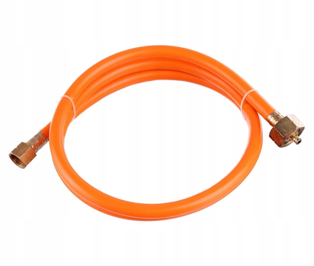 Tuyau Gaz Brûleur 10m - Raccord 3/8LH - W21,8x1/4 - Pour Bouteille 11kg - TC TECHNIC