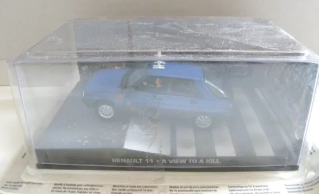 1/43 JAMES BOND 007 RENAULT 11 taxi . A VIEW TO A KILL
