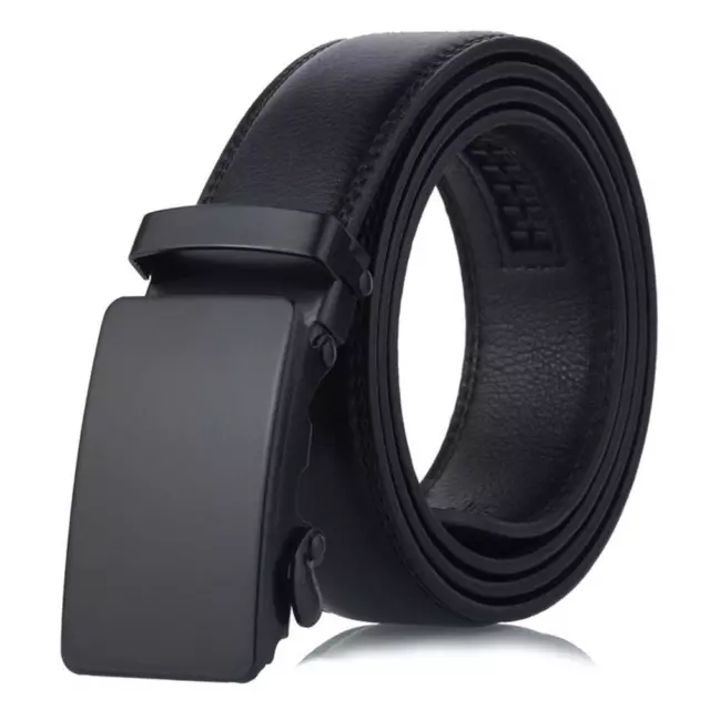 Ceinture luxe pour hommes Boucle automatique Sangle taille cliquet J5D8 A9G7√