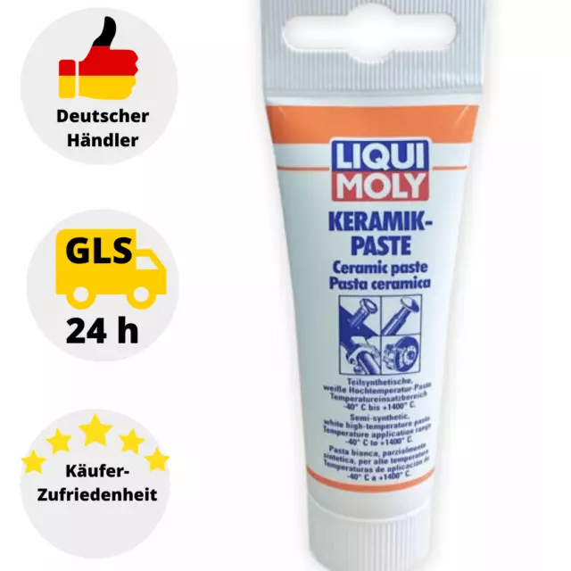 Liqui Moly Keramikpaste metallfreie Bremsen Anti Quietschpaste Paste 50g  3418