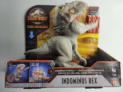 jurassic world camp cretaceous feeding frenzy indominus rex with lights and sounds
