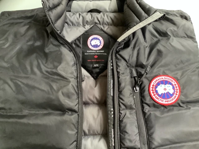 CANADA GOOSE GILET men s L XL black 205.00 PicClick UK