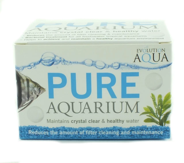 Evolution Aqua Pure Aquarium 50 Balls Clear Water Fish Tank SHORT DATED