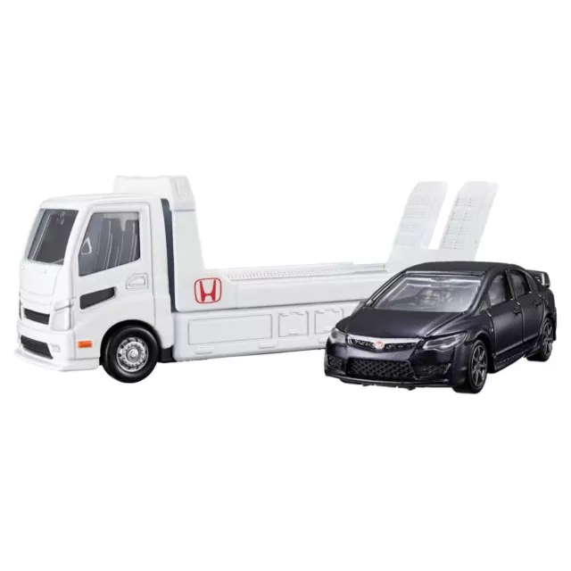 Takara Tomy Tomica Die-cast Car - Transporter Honda Civic Type R (FD2)