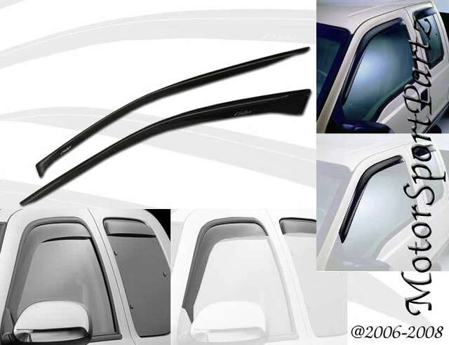 Windows Visor Out-Channel Sun Guard 2.0MM Deflector 2pc For 2002-2006 Acura RSX