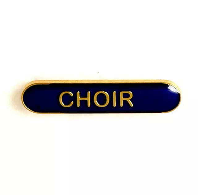 Blue Choir Badge ideal for schools available in 4 colours (GW)