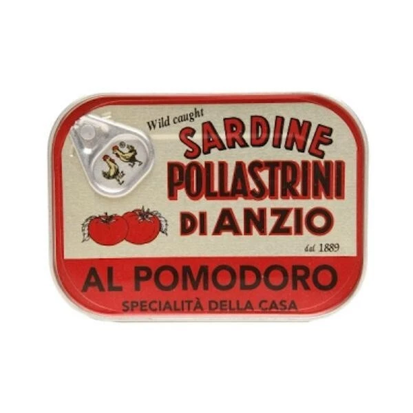 Pollastrini Sardine Al Pomodoro Gr 100
