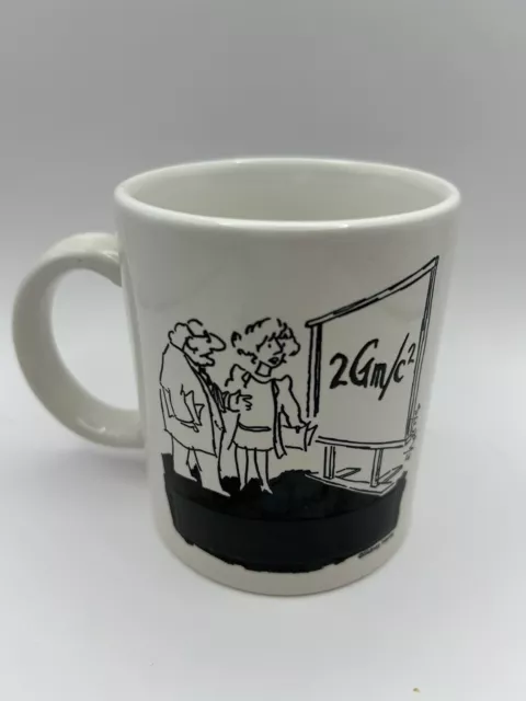 Sidney Harris Cartoon Black Hole Formula 2Gm/c2 "Heat Changing" Coffee Mug