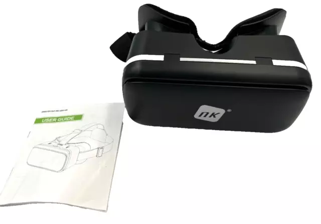 NK Smartphone 3D VR Brille Smartphone Virtual Reality Smart Glasses Schwarz