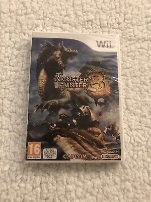 Monster Hunter 3 Pour Nintendo Wii Neuf Sous Blister