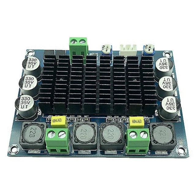 Hailege TDA7297 AC/DC 12V 2 * 15W Amplificatore Audio Stereo Digitale