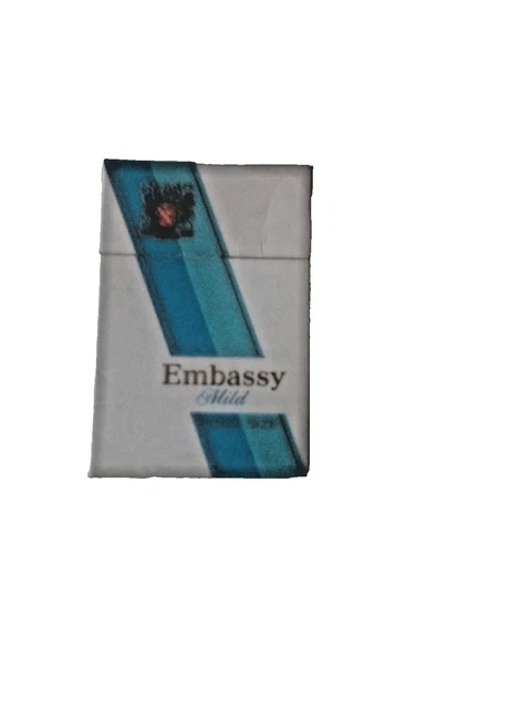20 embassy cigarettes VINTAGE EMBASSY 20S Cigarette Packet Empty Movie Prop Collectable £5.45