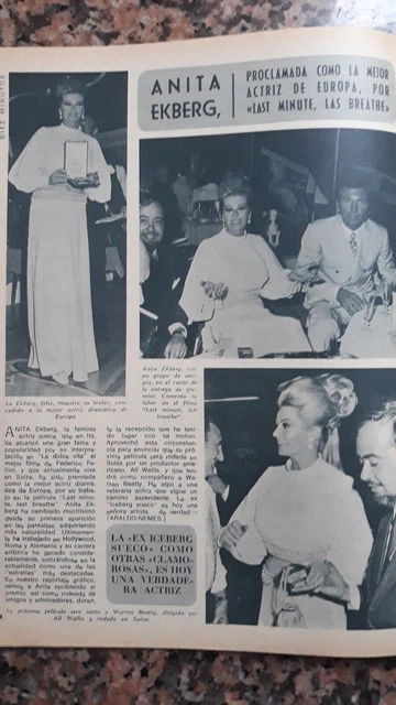 clippings anita ekberg